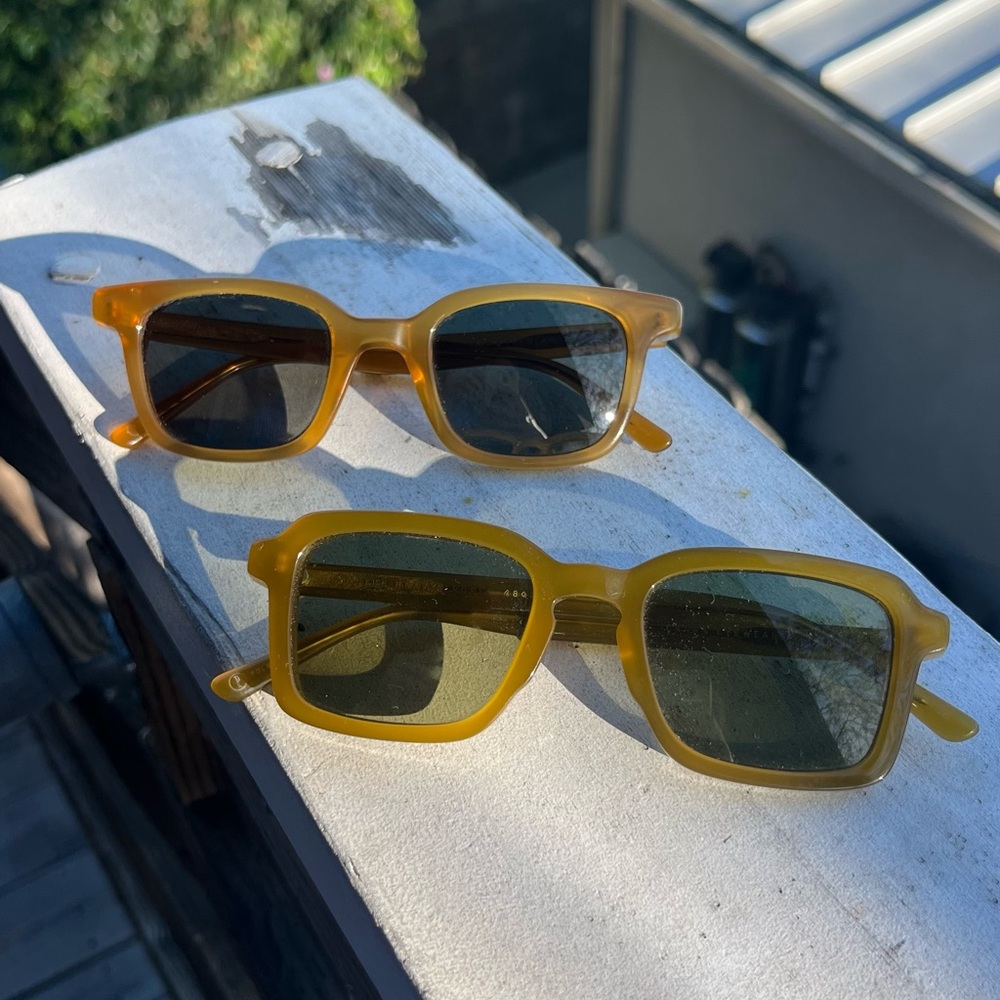2 pairs Crap sunglasses•• ✌️for 1 •• Tropix polarized good condition